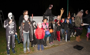Halloween trick-or-treat