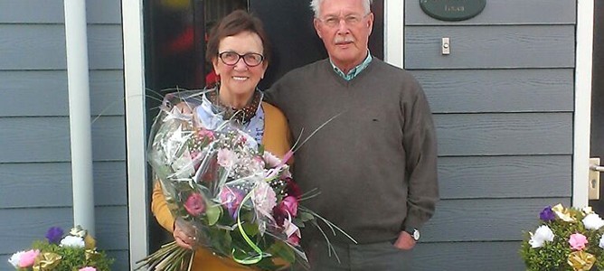 Rien en Harry Jansen 50 jaar getrouwd!